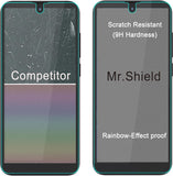 Mr.Shield Screen Protector compatible with RHINO C6 / RHINO C6R [Tempered Glass] [3-PACK] [Japan Glass with 9H Hardness]