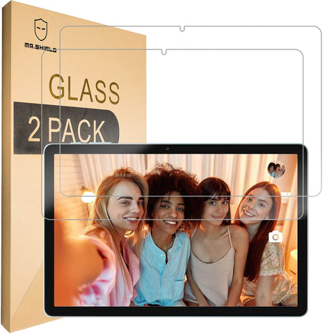 Mr.Shield Screen Protector compatible with FOSSiBOT Tab 12 [Tempered Glass] [2-PACK] [Japan Glass with 9H Hardness]