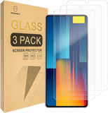 Mr.Shield Screen Protector compatible with Xiaomi Poco M6 Pro 4G LTE [NOT for 5G Model] [Tempered Glass] [3-PACK] [Japan Glass with 9H Hardness]