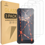 Mr.Shield Screen Protector compatible with Cubot KingKong 8 [Tempered Glass] [3-PACK] [Japan Glass with 9H Hardness]