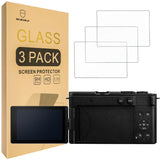 Mr.Shield Screen Protector compatible with Panasonic LUMIX S9 / DC-S9 [Tempered Glass] [3-PACK] [Japan Glass with 9H Hardness]