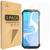 Mr.Shield [3-Pack] Screen Protector For DOOGEE V31GT [Tempered Glass] [Japan Glass with 9H Hardness] Screen Protector with Lifetime Replacement