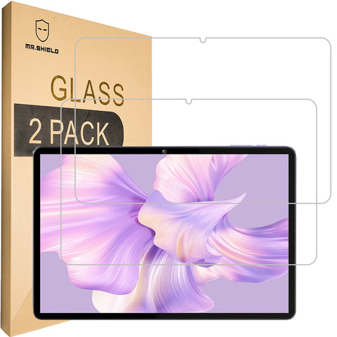 Mr.Shield Screen Protector compatible with Oukitel OT6 / OT6 Kids Smart Tablet 10.1 Inch [Tempered Glass] [2-PACK] [Japan Glass with 9H Hardness]