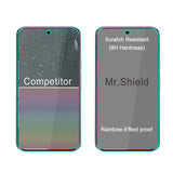 Mr.Shield Screen Protector compatible with Google Pixel 9 Pro XL [Fingerprint Unlock Compatible] [3-Pack] [Tempered Glass] [Japan Glass with 9H Hardness]