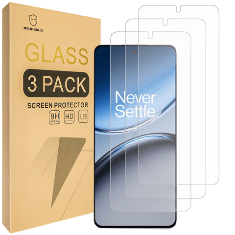 Mr.Shield Screen Protector compatible with OnePlus Nord 4 5G [Tempered Glass] [3-Pack] [Japan Glass with 9H Hardness]