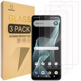 Mr.Shield Screen Protector compatible with Cricket Icon 6 / AT&T Verge [Tempered Glass] [3-Pack] [Japan Glass with 9H Hardness]