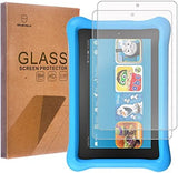 Mr.Shield [2-PACK] Designed For Amazon Fire Kids Edition Tablet 7 Inch (Previous Generation - 5th ONLY) [Tempered Glass] Screen Protector with Lifetime Replacement