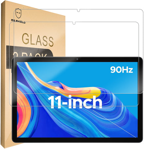 Mr.Shield Screen Protector compatible with DOOGEE U11, 11 Inch [Tempered Glass] [2-PACK] [Japan Glass with 9H Hardness]