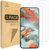 Mr.Shield Screen Protector compatible with Google Pixel 9 / Pixel 9 Pro [Fingerprint Unlock Compatible] [3-Pack] [Tempered Glass] [Japan Glass with 9H Hardness]