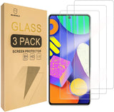 Mr.Shield [3-Pack] Designed For Samsung Galaxy F62 / Galaxy M62 [Tempered Glass] [Japan Glass with 9H Hardness] Screen Protector with Lifetime Replacement