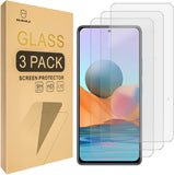 Mr.Shield [3-Pack] Designed For Xiaomi Redmi Note 10 Pro 5G [5G Version ONLY] [Tempered Glass] [Japan Glass with 9H Hardness] Screen Protector with Lifetime Replacement