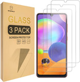 Mr.Shield [3-Pack] Designed For Samsung Galaxy A31 [Tempered Glass] [Japan Glass with 9H Hardness] Screen Protector with Lifetime Replacement