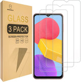Mr.Shield [3-Pack] Designed For Samsung Galaxy M13 / Galaxy F13 [Tempered Glass] [Japan Glass with 9H Hardness] Screen Protector with Lifetime Replacement