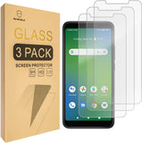 Mr.Shield [3-Pack] Designed For Cricket Vision Plus [Tempered Glass] [Japan Glass with 9H Hardness] Screen Protector with Lifetime Replacement