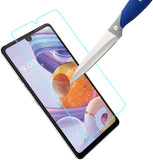 Mr.Shield [3er-Pack] Entwickelt für LG Stylo 6 [Upgrade der maximal deckenden Bildschirmversion] [Gehärtetes Glas] [Japanisches Glas mit 9H-Härte] Displayschutzfolie mit lebenslangem Ersatz