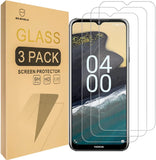 Mr.Shield [3-Pack] Designed For Nokia G100 4G [Tempered Glass] [Japan Glass with 9H Hardness] Screen Protector with Lifetime Replacement