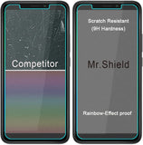 Mr.Shield [3-Pack] Designed For Cricket Vision Plus [Tempered Glass] [Japan Glass with 9H Hardness] Screen Protector with Lifetime Replacement