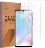 Mr.Shield [3-PACK] Designed For Huawei (P30 Lite) [Tempered Glass] Screen Protector [Japan Glass With 9H Hardness] with Lifetime Replacement