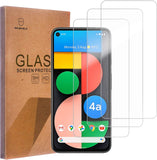Mr.Shield [3-Pack] Designed For Google Pixel 4a (5G) 6.2 inch [Not fit for Pixel 4a 4G Version 5.8 inch] [Tempered Glass] [Japan Glass with 9H Hardness] Screen Protector with Lifetime Replacement