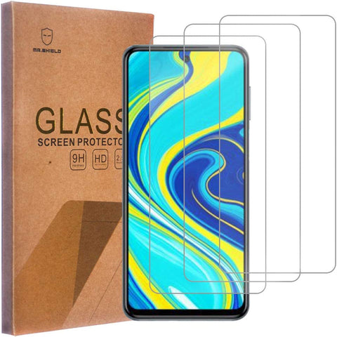 Mr.Shield [3-Pack] Designed For Xiaomi Redmi Note 9 Pro Max/Redmi