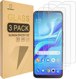 Mr.Shield [3-Pack] Designed For Alcatel TCL 4X 5G / TCL 20 A 5G / TCL 20A 5G [Shorter Fit for Case Version] [Tempered Glass] Screen Protector [Japan Glass With 9H Hardness] with Lifetime Replacement