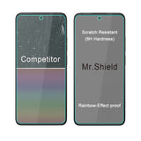 Mr.Shield Screen Protector compatible with Motorola Moto G35 5G [3-Pack] [Tempered Glass] [Japan Glass with 9H Hardness]