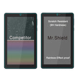 Mr.Shield Screen Protector compatible with onn. 7" Tablet Gen 4 (2024 Model) [Tempered Glass] [2-PACK] [Japan Glass with 9H Hardness]