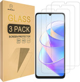 Mr.Shield [3er-Pack] Entwickelt für Honor X7a [Gehärtetes Glas] [Japanisches Glas mit 9H-Härte] Displayschutzfolie mit lebenslangem Ersatz