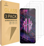 Mr.Shield Displayschutzfolie für Nubia Red Magic 7S [gehärtetes Glas] [9H-Härte] [3er-Pack] Displayschutzfolie