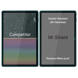 Mr.Shield Screen Protector compatible with FOSSiBOT Tab 12 [Tempered Glass] [2-PACK] [Japan Glass with 9H Hardness]