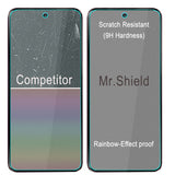 [3-Pack]-Mr.Shield Designed For Motorola Moto G55 5G [Tempered Glass] [Japan Glass with 9H Hardness] Screen Protector with Lifetime Replacement