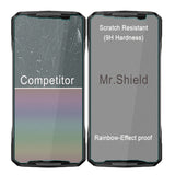 Mr.Shield Screen Protector compatible with Doogee V40 / V40 Pro [Tempered Glass] [3-Pack] [Japan Glass with 9H Hardness]