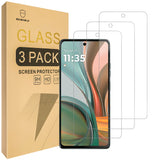 Mr.Shield Screen Protector compatible with Motorola Moto G75 5G [Tempered Glass] [3-Pack] [Japan Glass with 9H Hardness]