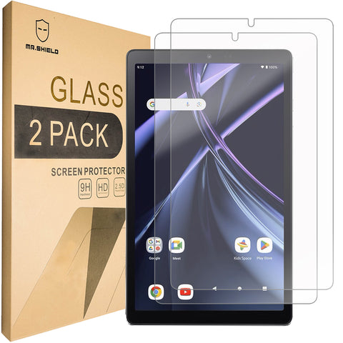 Mr.Shield Screen Protector compatible with Acer Iconia Tab A8 [Tempered Glass] [2-PACK] [Japan Glass with 9H Hardness]