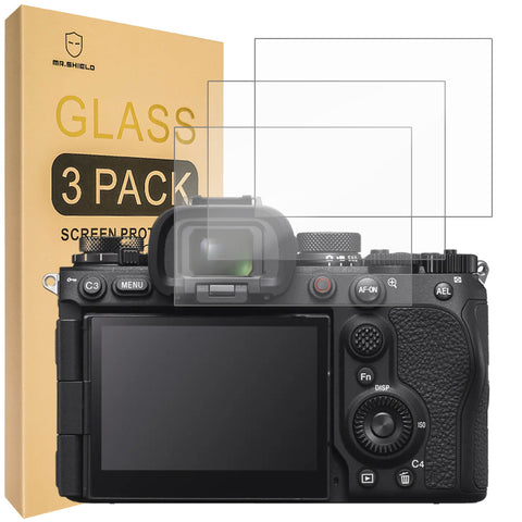 Mr.Shield Screen Protector compatible with Sony Alpha A9 III A9III A9M3 Camera [Tempered Glass] [Japan Glass with 9H Hardness]