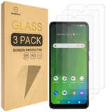 Mr.Shield [3-Pack] Screen Protector For Cricket Magic 5G / AT&T Propel 5G [Tempered Glass] [Japan Glass with 9H Hardness] Screen Protector with Lifetime Replacement