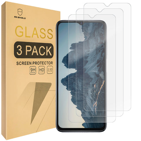 Mr.Shield [3-Pack] Screen Protector For Oukitel C32 [Tempered Glass] [ – Mr  Shield