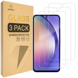 Mr.Shield Screen Protector Compatible with Samsung Galaxy A55 5G [Tempered Glass] [3-PACK] [Japan Glass with 9H Hardness]