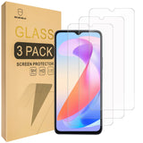 Mr.Shield [3-Pack] Screen Protector For Honor X6a [Tempered Glass] [Japan Glass with 9H Hardness] Screen Protector with Lifetime Replacement