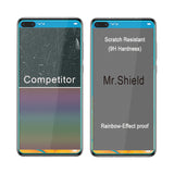 Mr.Shield [3er-Pack] Entwickelt für Huawei P40 [Gehärtetes Glas] [Japanisches Glas mit 9H-Härte] Displayschutzfolie mit lebenslangem Ersatz