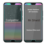 [3-Pack]- Mr.Shield Designed For Huawei Honor 10 [Tempered Glass] Screen Protector [Japan Glass with 9H Hardness] with Lifetime Replacement