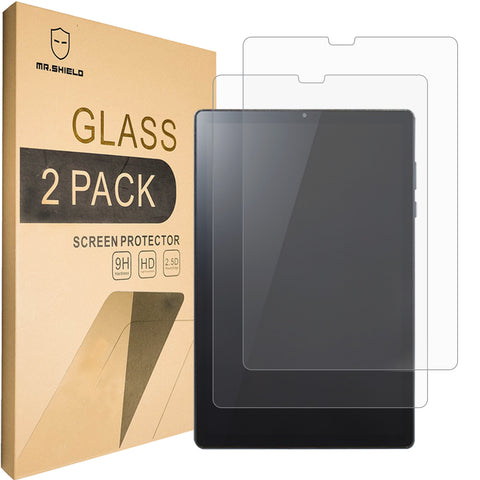 Mr.Shield [2-PACK] Screen Protector For Lenovo TAB6 (A101LV) Tablet  [Tempered Glass] [Japan Glass with 9H Hardness] Screen Protector with  Lifetime