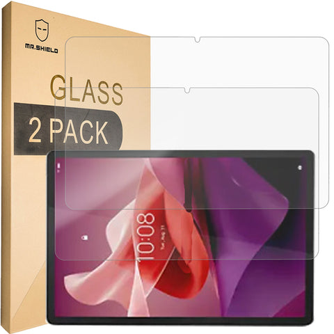 2 Pack Tempered Glass Screen Protector Cover For Lenovo Tab P12