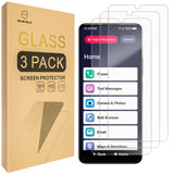 Mr.Shield [3-Pack] Screen Protector For Lively Jitterbug Smart4 [Tempered Glass] [Japan Glass with 9H Hardness] Screen Protector with Lifetime Replacement