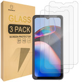 Mr.Shield [3-Pack] Screen Protector For Motorola Defy 2 / Cat S75 [Tempered Glass] [Japan Glass with 9H Hardness] Screen Protector with Lifetime Replacement