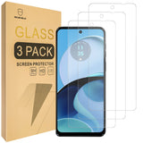 Mr.Shield [3-Pack] Screen Protector For Motorola Moto G14 / Moto G54 [Tempered Glass] [Japan Glass with 9H Hardness] Screen Protector