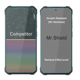 Mr.Shield [3-Pack] Screen Protector For OUKITEL WP28 [Tempered Glass] [Japan Glass with 9H Hardness] Screen Protector with Lifetime Replacement