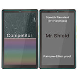 Mr.Shield [2-PACK] Screen Protector For Orbic Tab8 4G LTE Tablet 8 Inch [Tempered Glass] [Japan Glass with 9H Hardness] Screen Protector with Lifetime Replacement