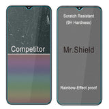 Mr.Shield [3-Pack] Screen Protector For Oukitel C36 [Tempered Glass] [Japan Glass with 9H Hardness] Screen Protector with Lifetime Replacement