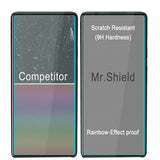 Mr.Shield [3-Pack] Screen Protector For Pinwheel Pixel [Tempered Glass] [Japan Glass with 9H Hardness] Screen Protector with Lifetime Replacement